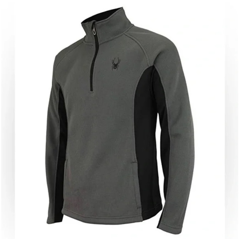 🍀Spyder Men 1/4 Zip Core Sweater L Size
